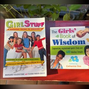 Scholastic Girl Stuff and Girls' Book of Wisdom Set